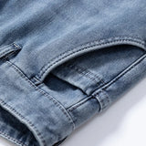 Men's Fleece-Lined Straight-Leg Stretch Jeans