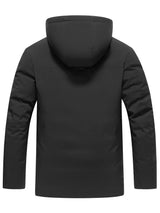 Men's Premium Hooded Puffer Jacket | Outdoor Warmth