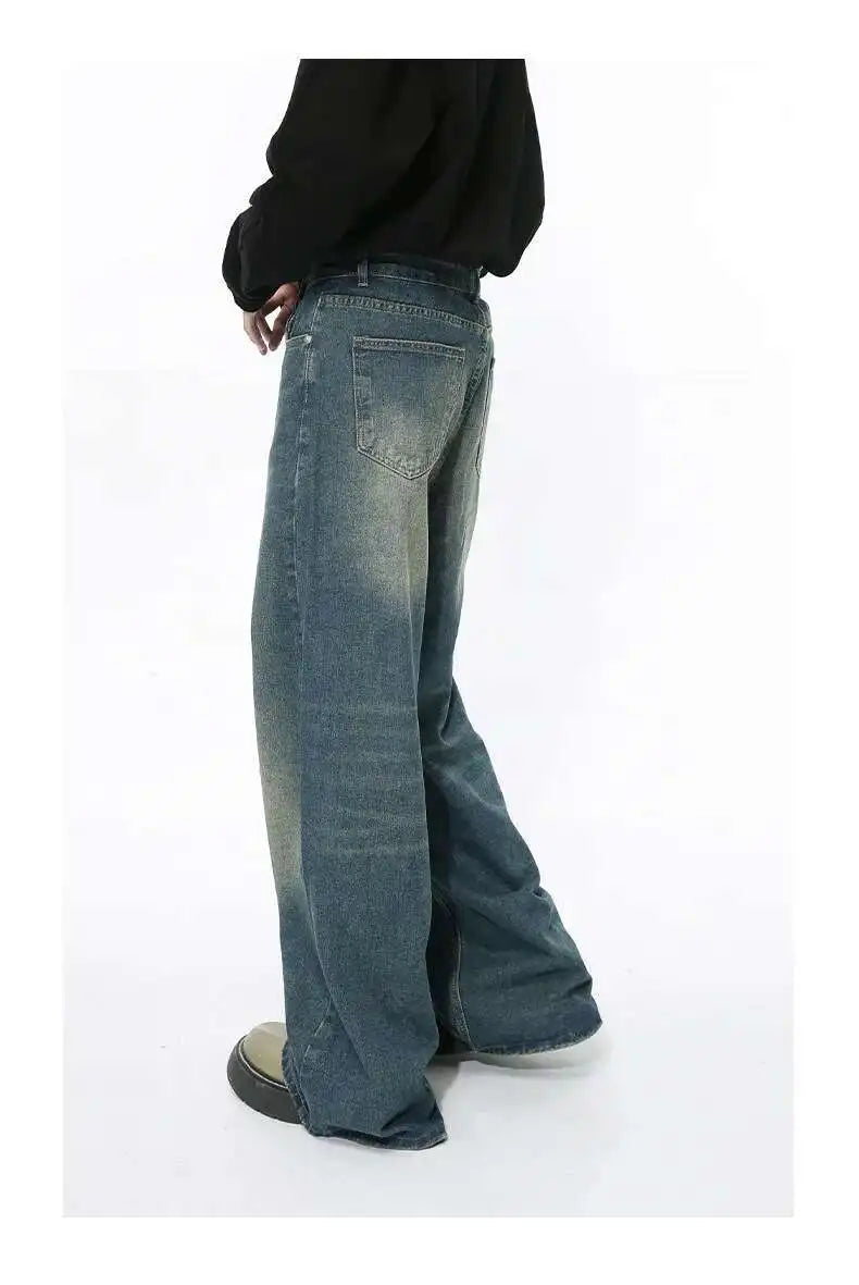 Men's Loose Straight-Leg Jeans