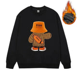 Men's Plus Size Fleece Sweatshirt XL–7XL