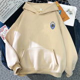 KARMA Vintage-Inspired Fleece Pullover Hoodie