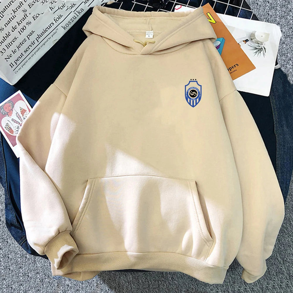 KARMA Vintage-Inspired Fleece Pullover Hoodie