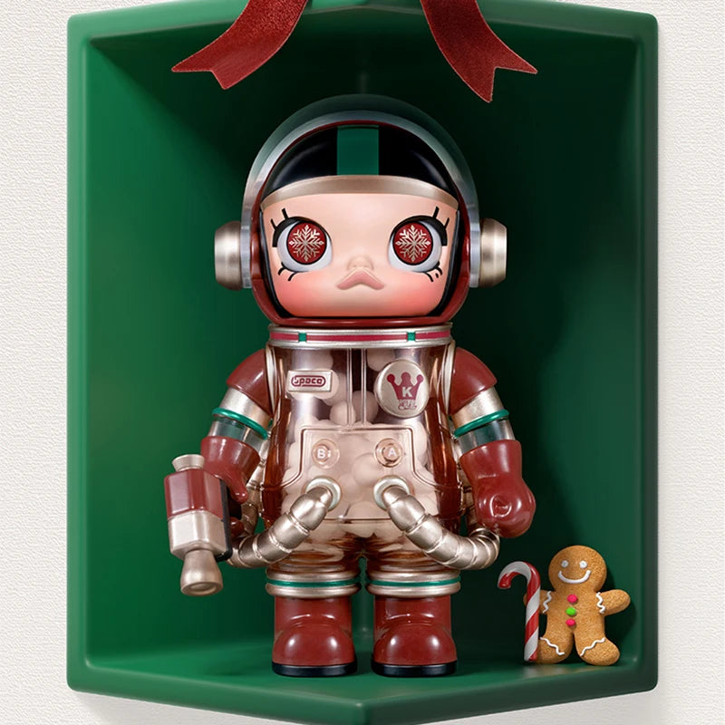 POP MART MEGA SPACE MOLLY 100% Series 4 Blind Box Guess Bag Mystery Box Toys Doll Cute Figure Desktop Ornaments
