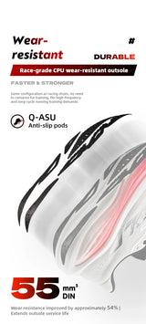 QIAODAN LEILI Men's Cushioned Running Shoes