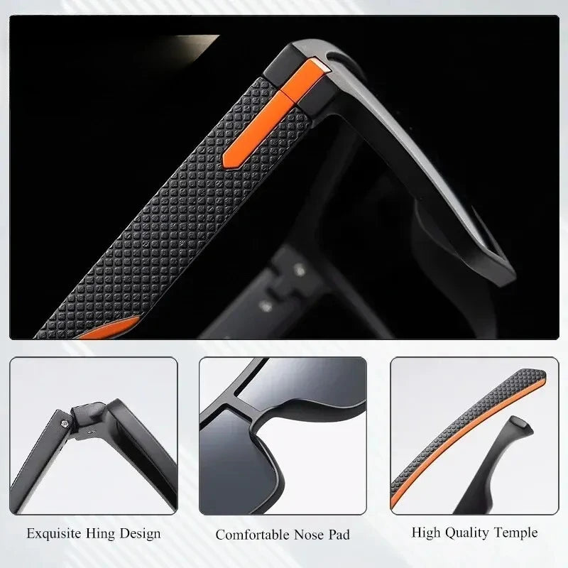 Polarized Square Sunglasses – Men & Women UV400