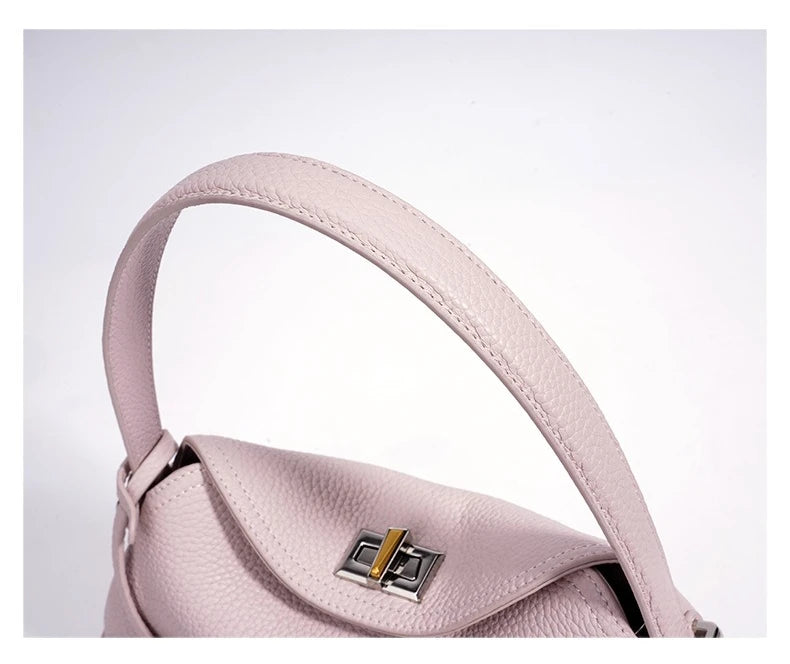 MOTINGSOME Spring Satchel Bag Luxury Designer Woman Genuine Leather Saddle Purse Shoulder Handbag 2026 New in Mini Tote