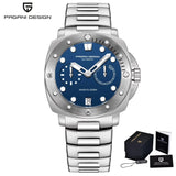 PAGANI DESIGN Men Mechanical Watch Luxury Sapphire Glass Luminous Automatic Watch 200M Waterproof Stainless Steel Watch For Men