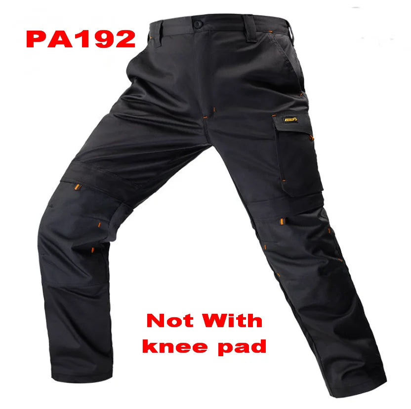 Men's Multi-Pocket Straight-Leg Cargo Pants