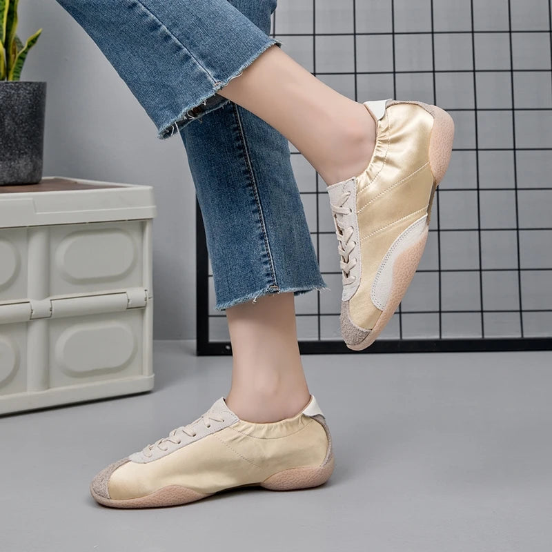 AIYUQI 2026 New Women's Sneakers Shoe Anti-slip and Breathable Women Training Shoes Flat Casual Girl Shoes for Spring and Autumn