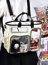 Women's Y2K Nylon Shoulder Bag