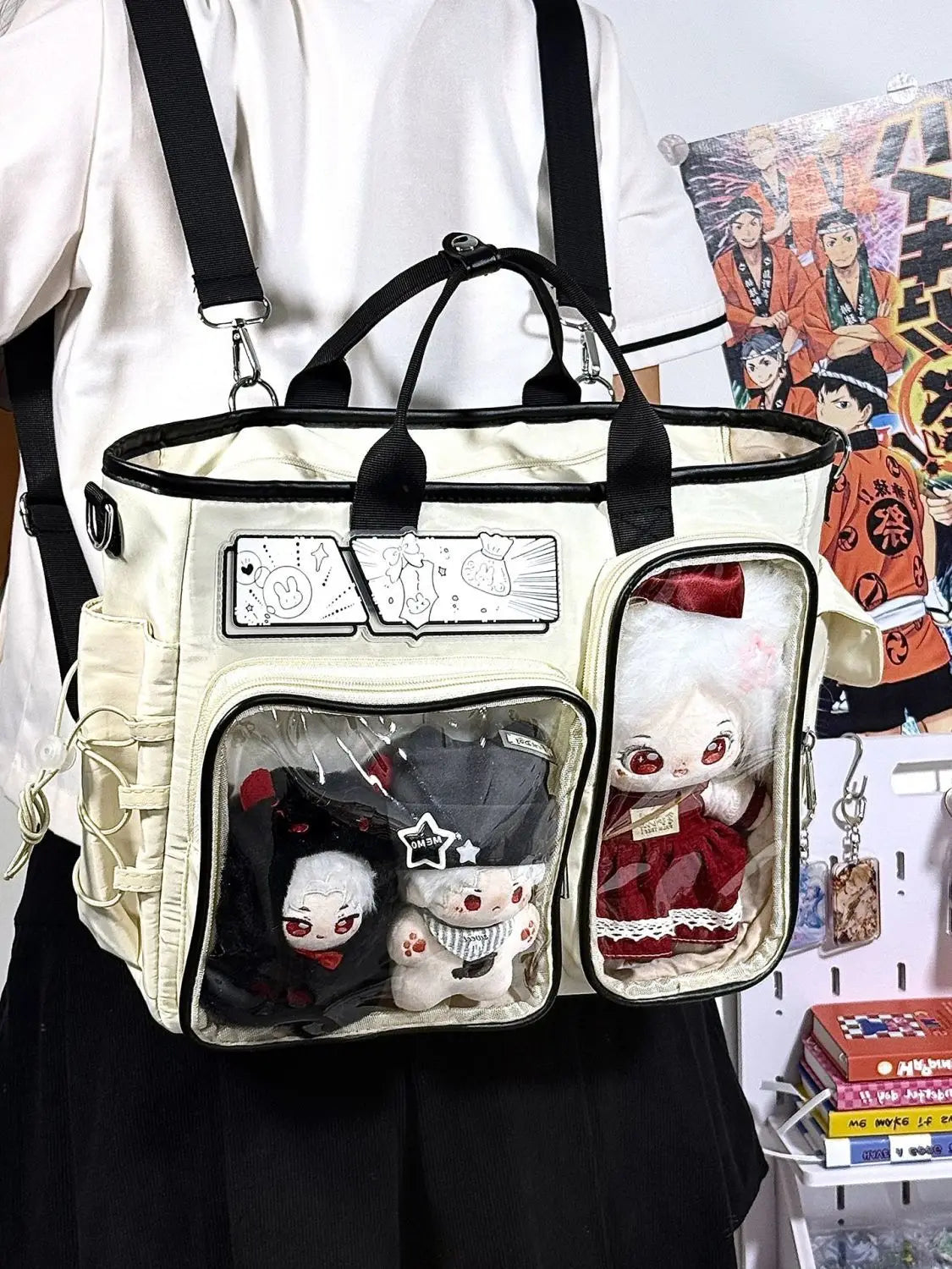Women's Y2K Nylon Shoulder Bag