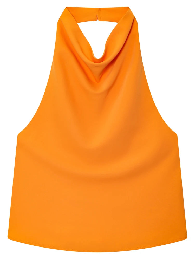 Women's Halter Backless Vest Top