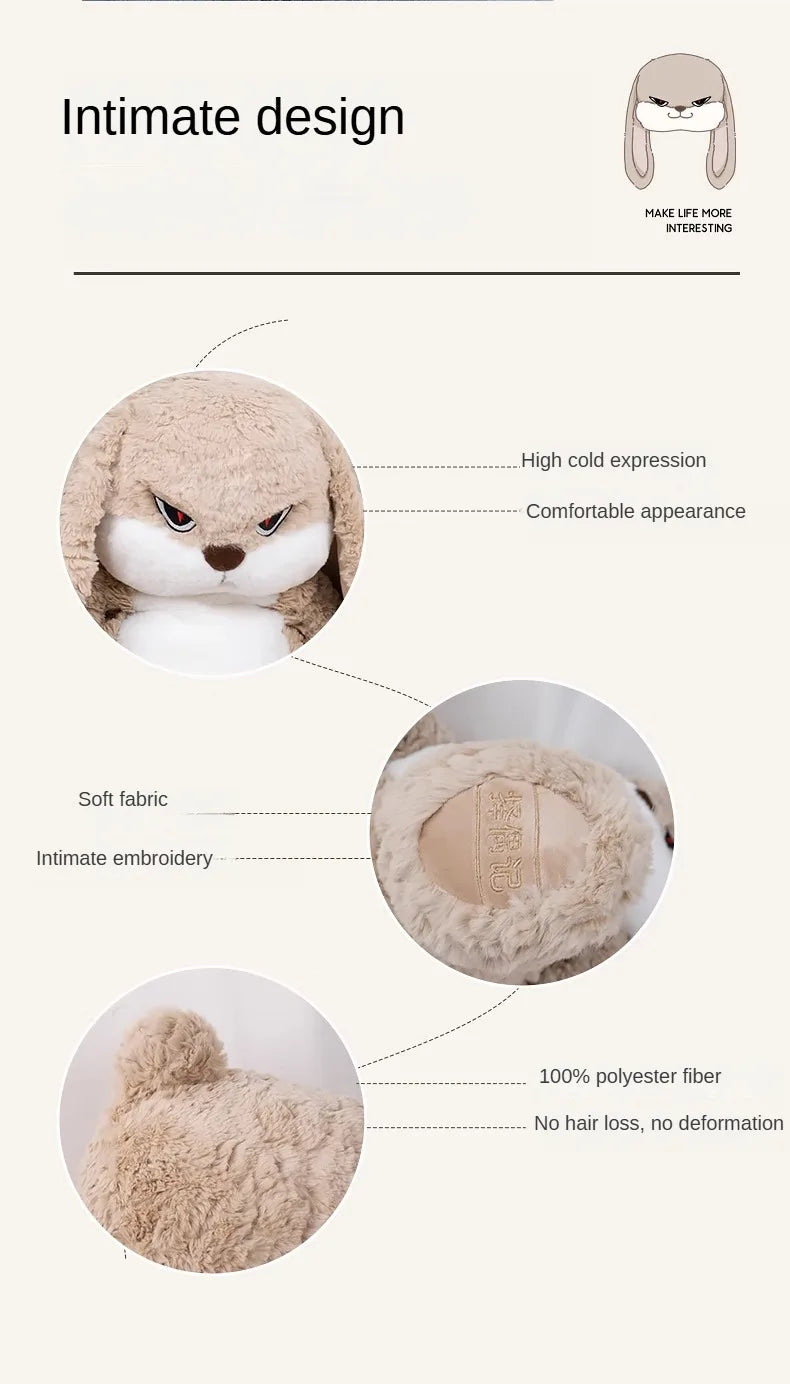 Adorable Long-Eared Rabbit Plush Toy | Soft & Cuddly