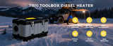 Sunster TB10 8KW Diesel Air Heater | Bluetooth LCD