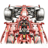 NEW 1:8 Scale 1915PCS Technical Performance SF-24 RB20 Building Blocks Car Assembly Race Car MOC Bricks Supercar Model Toys Gift