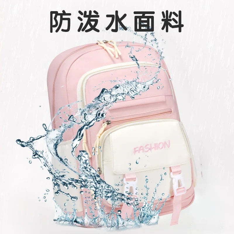 School Bags Girls Backpack Back Pack For Teenager Women Children Female Schoolbag Primary High Bagpack Class Teens Book Bag