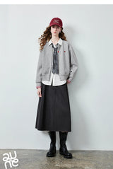 Women's Plaid Patchwork Cotton-Blend Jacket