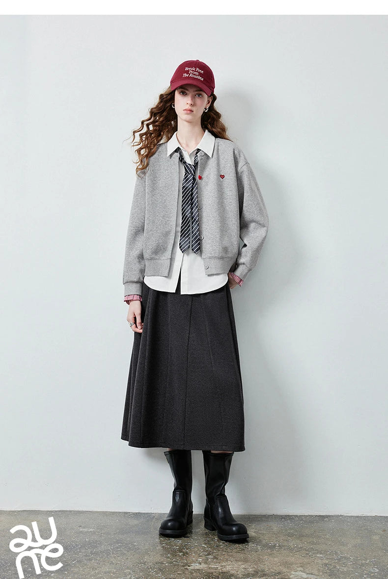 Women's Plaid Patchwork Cotton-Blend Jacket
