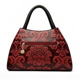 Luxury Handbag Fashion Print Large Capacity Soft Leather Women Shoulder Crossbody Bag Leisure Designer Ladies Purses and Handbag