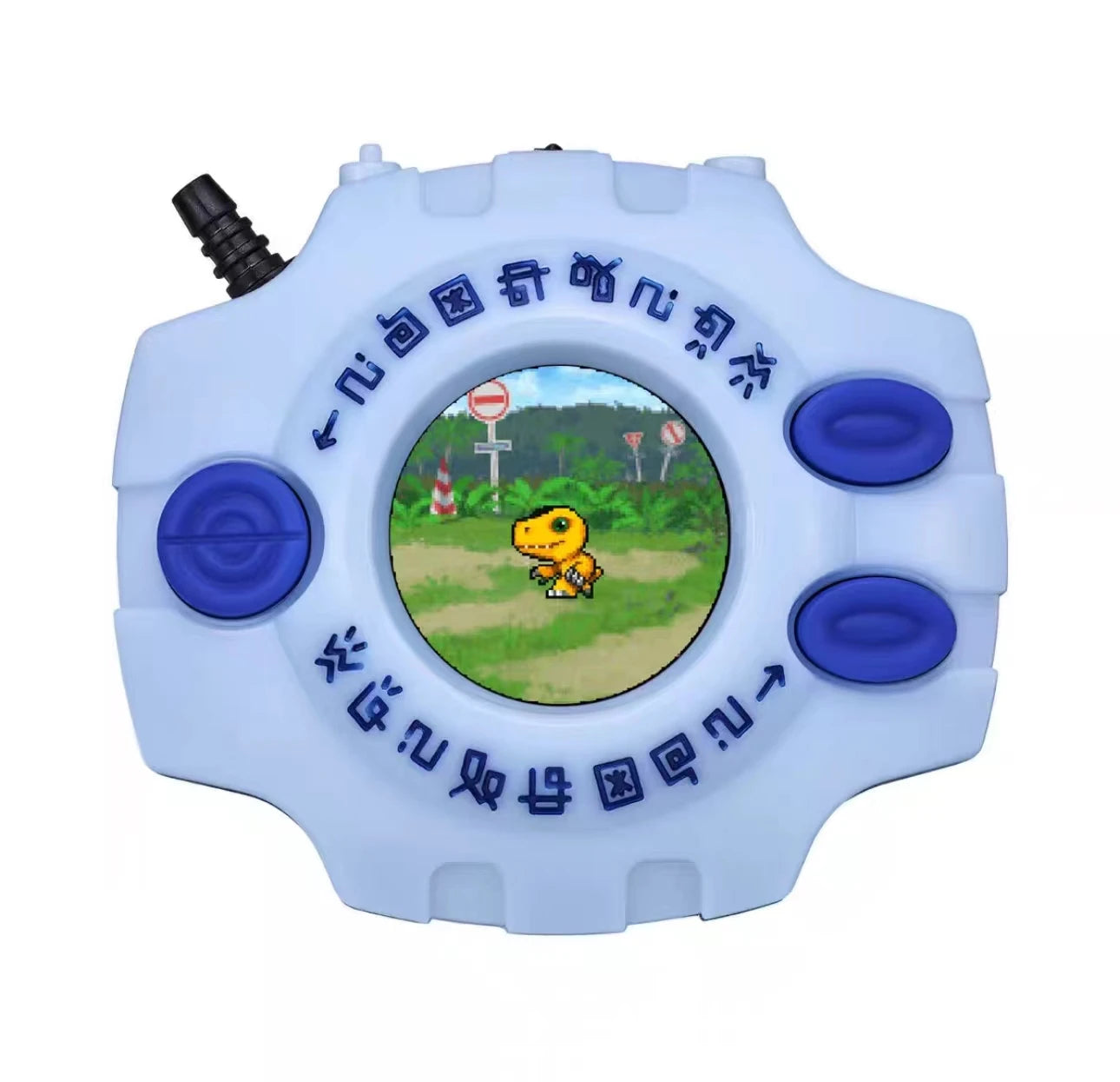 New Bandai Digital Monster Original V-Pet Digimon Color Digivice G 70th Anniversary War Greymon Model Birthday Gift Toy