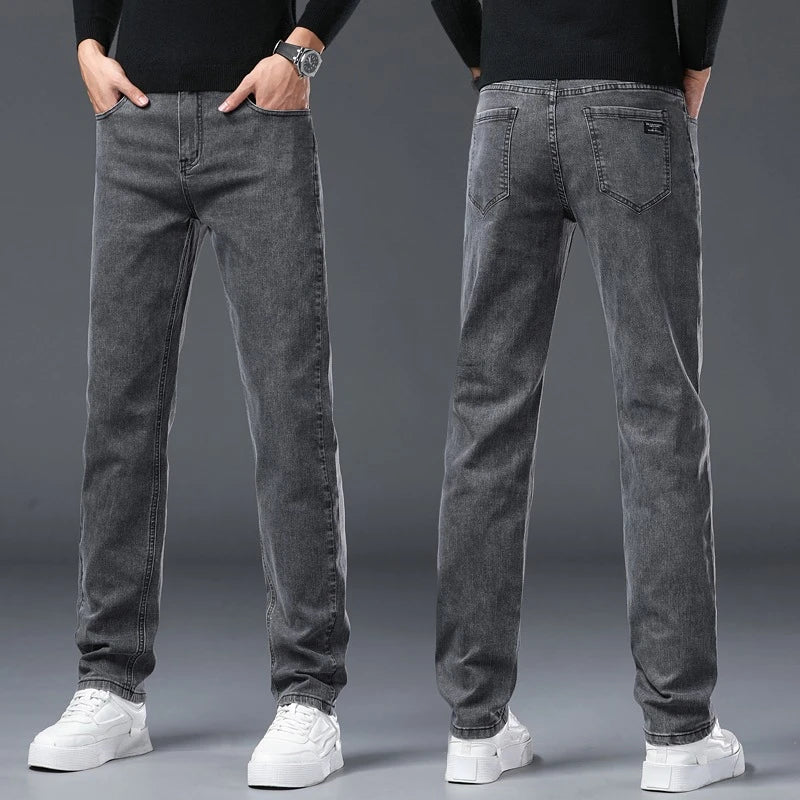 Men's Stretch Straight-Leg Jeans