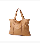 Women's Large Capacity Cowhide Handbag Female Retro Fashion Luxury Bags Ladies Real Natural Cow Leather Shoulder Bag for Lady