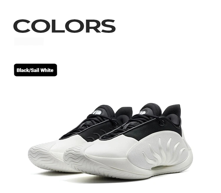 Xtep Sky 2.0 Basketball Shoes 2026 Spring For Man Shock Absorption Non-Slip Comfortable Trendy Sneakers Outdoor 874119120008