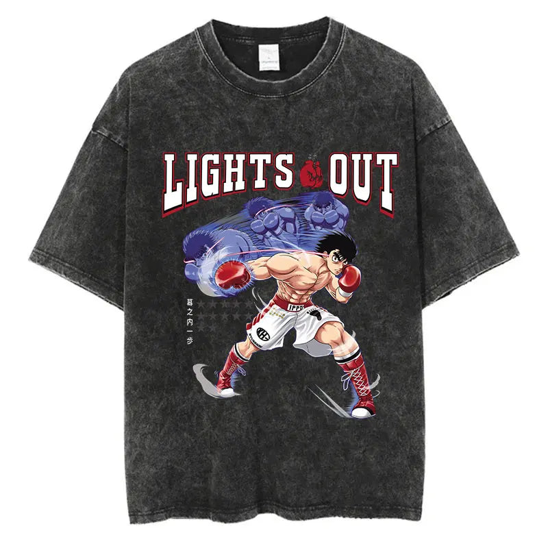 Kamogawa Boxing Gym Y2K Oversized Tee