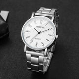 Fashion Men Business Watches Casual Analog Quartz Watch Men's Wristwatch Reloj Hombre（Without Box）