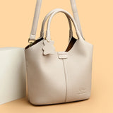 Brand High Quality Soft Leather Large Capacity Top-handle Bags Female Handbags Women Shoulder Crossbody Totes Messanger Bag Sac