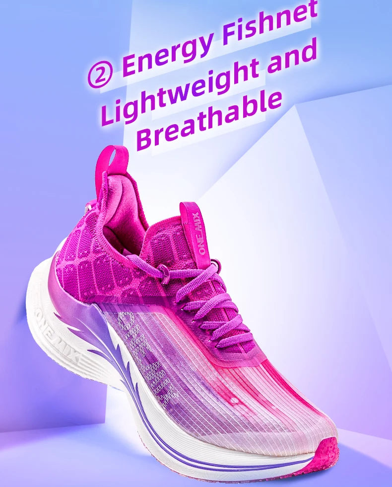 ONEMIX Carbon Plate Marathon Running Racing Shoes Professional Stable Support Shock-relief Ultra-light Rebound Sneakers