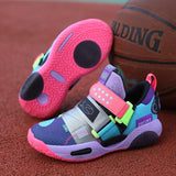 Kids' Pro-Grip Athletic Basketball Shoes