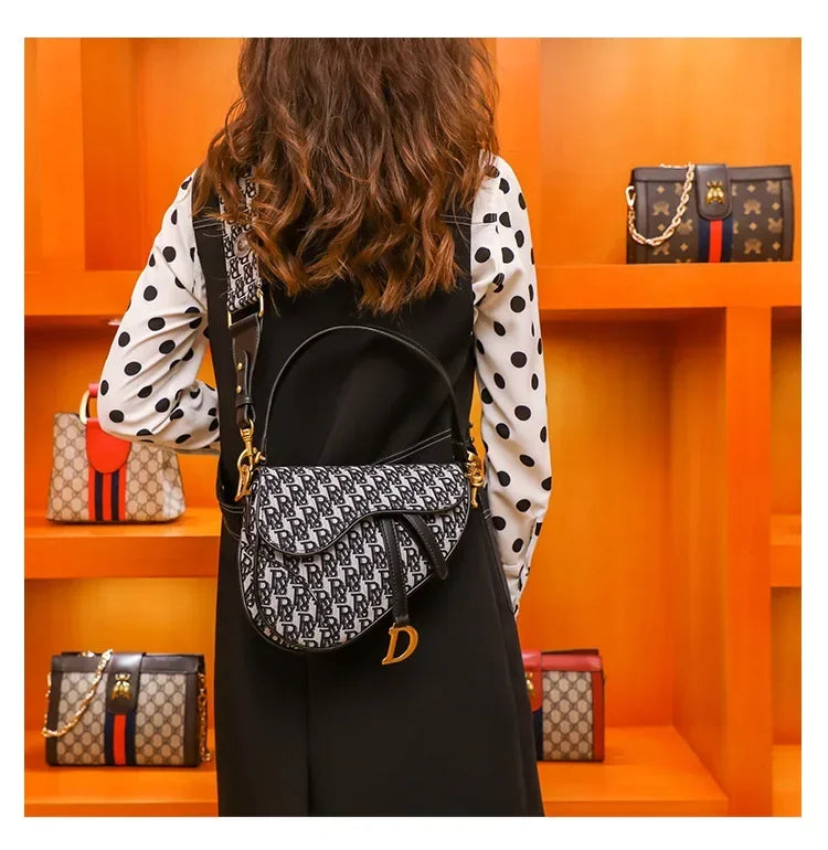 Luxury Microfiber Leather Multi-Way Clutch