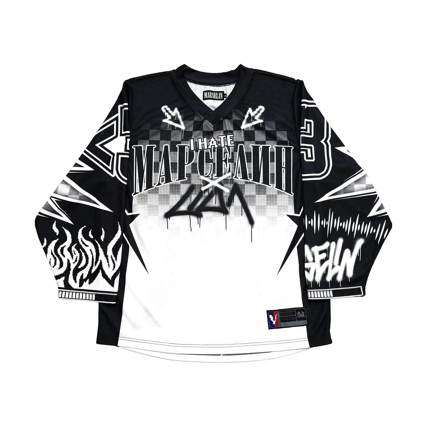 Mesh KSB Murzik Long Sleeve Baseball Jersey