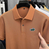 Men's Cotton Embroidered Polo Shirt