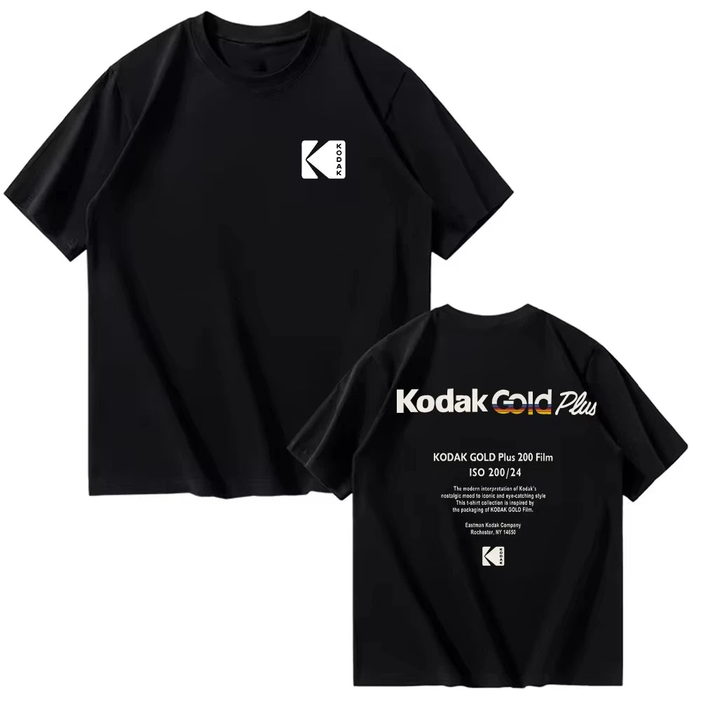 Kodak Polychrome Rainbow Graphic Tee — Unisex Vintage Retro Cotton T-Shirt