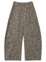 CHIC VEN New Women Jeans Loose Casual High Waist Wide Leg Denim Pants Paisley Female Trousers Spring Autumn 2026