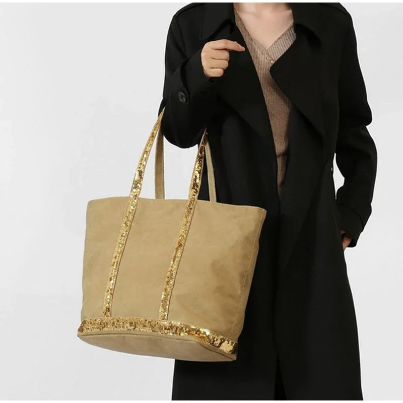 Women's Faux Suede Satchel Bag