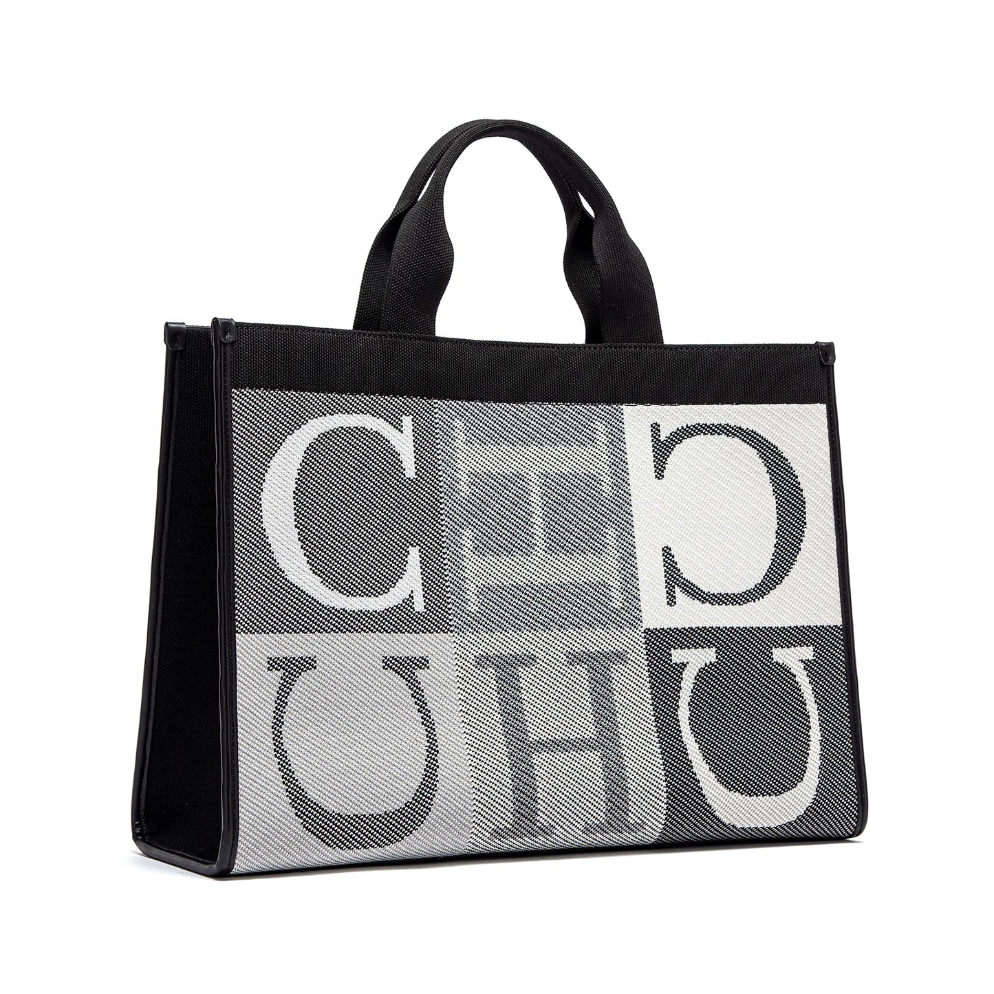 CHCH Women's Tote Bag New Letter Eco friendly Large Capacity Handbag Mommy Shopping Bag 42 * 12 * 31cm