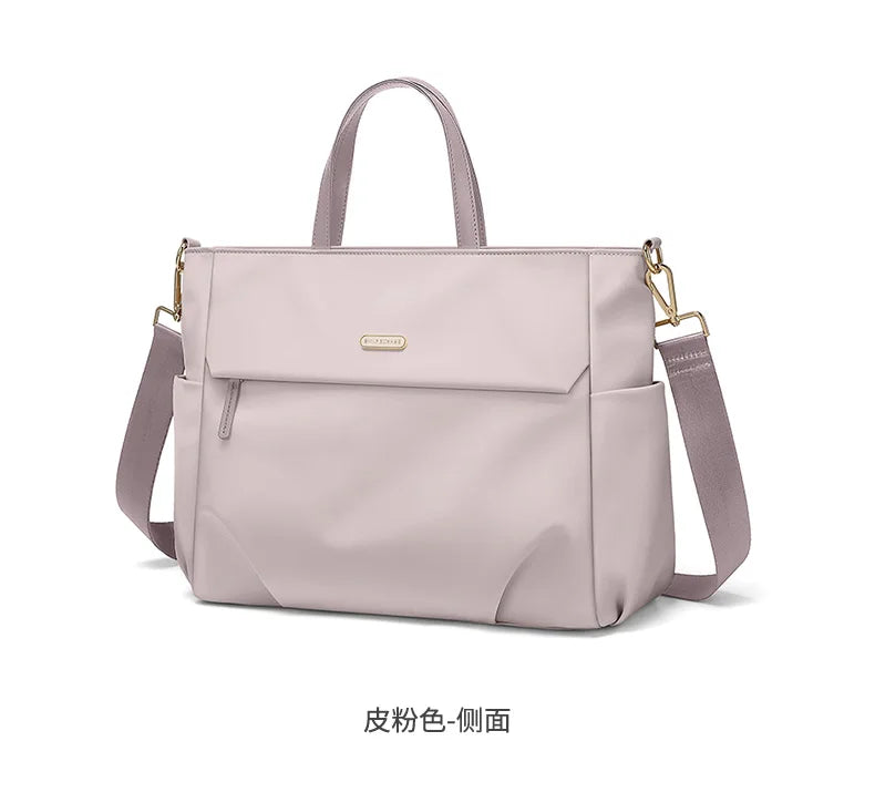 GOLF Women Business Handbag Briefcase Laptop Bag 15 Inch Waterproof Work Office Bag for Ladies Commuter Shoulder Bags Computer