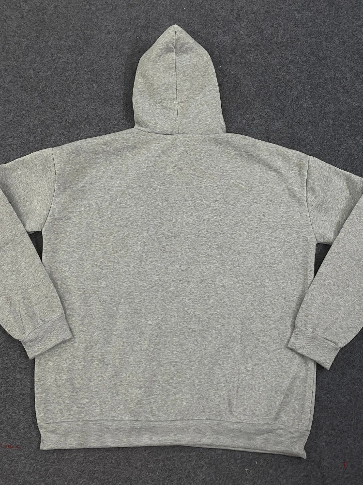 Y2K Graphic Fleece Pullover Hoodie