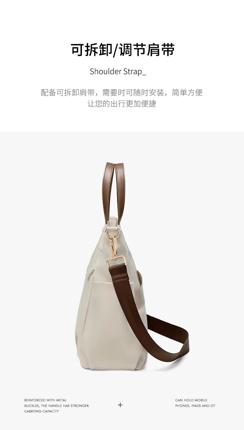 GOLF Women Business Handbag Briefcase Laptop Bag 15 Inch Waterproof Work Office Bag for Ladies Commuter Shoulder Bags Computer