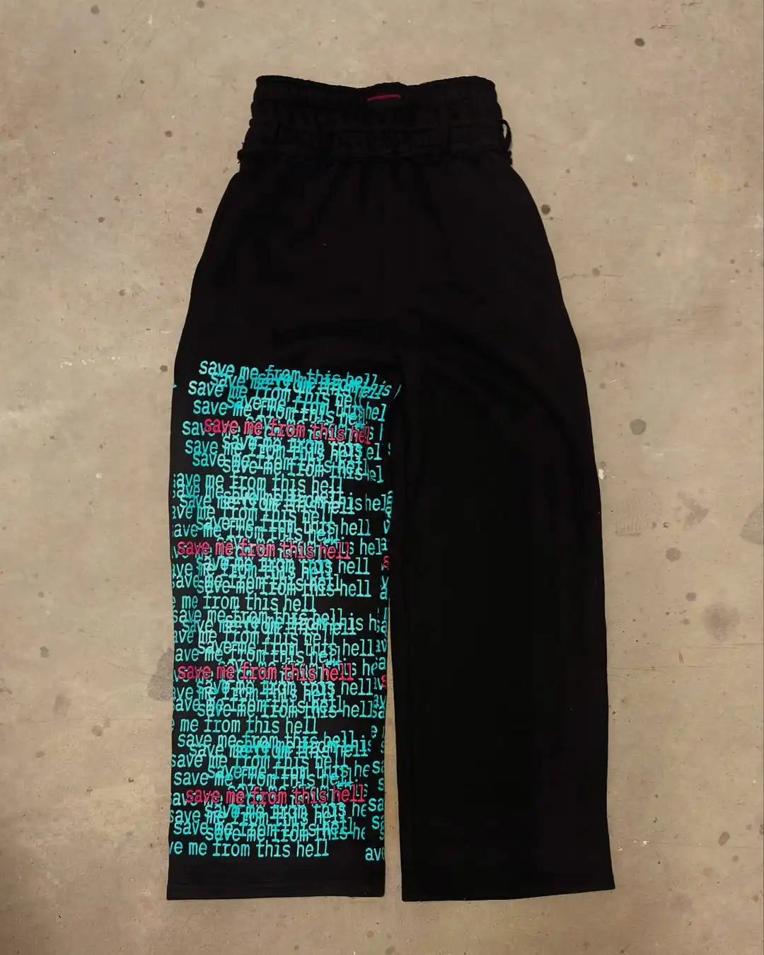 Retro Double-Waist Y2K Streetwear Pants