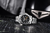 PAGANI DESIGN Vintage 42MM GMT Men's Watch PD1682 Automatic Mechanical Timepiece Sapphire Stainless Steel 100M Waterproof Retro