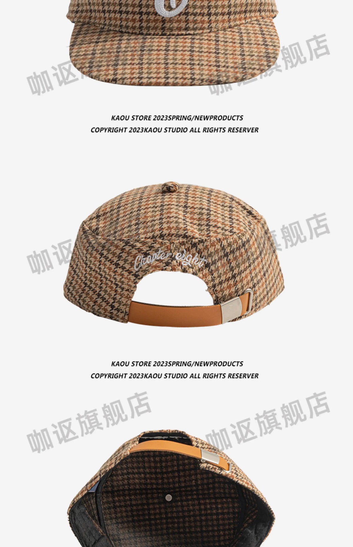 Unisex Adjustable Flat Top Baseball Cap