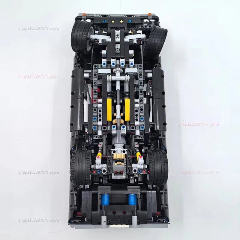 New 1077PCS Technology Racing Car Building Blocks Set DIY Assemble Bricks Toys for Kids Boys Adults Creative Play Christmas Gift
