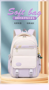 Cute Student Backpack 3pcs/set Primary Schoolbag Harajuku Kawaii Student Backpack Teenage Girls Handbag Large Capacity Rucksack