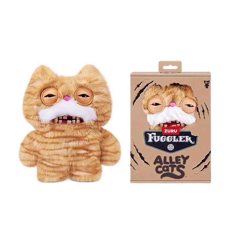 Original Fuggler Funny Ugly Teeth Monster Plush Toy Fugg Old Fogies Alley Cats Care Bears Powerpuff Girls Stuffed Plushies Dolls