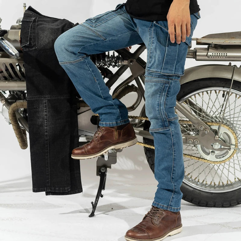 Men’s Straight-Leg Stretch Cargo Jeans