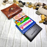 Small Waist Bag Genuine Leather Belt Pack Wallet Coin Purse Card Holder Car Key Pouch Driver's License Case Men Women 6065